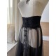 Faeries Daffodil The Star Chapel Short and Long Corset with Tulle Overlayer(Reservation/Full Payment Without Shipping)